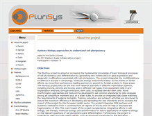 Tablet Screenshot of plurisys.biotalentum.eu